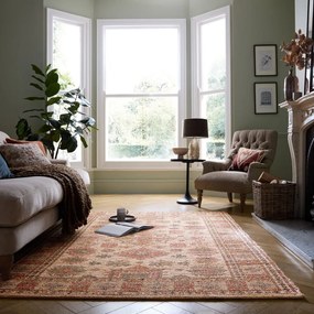 Covor roz/teracotă țesut manual din amestec de iută 80x150 cm Lana Jute – Flair Rugs