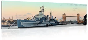 Tablou vas fascinant pe râul Tamisa în Londra