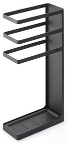 Suport pentru umbrele YAMAZAKI Slim Layer, negru