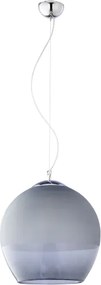 Sticlă de schimb pentru candelabru KULA E27, Ø 38 cm, gri fumuriu