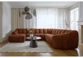 Colțar teracotă (cu colț pe partea dreaptă/în formă de "U") Shell – Miuform