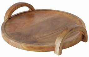 Tava din lemn de mango JULINA, Ø 35 cm