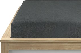 Cearsaf frotté MOLTON antracit 90 x 200 cm