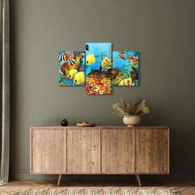Tablou - Recif de corali colorat (90x60 cm)