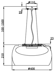 Suspensie Solen Maytoni Led, Negru, MOD073CL-L13B3K, Germania