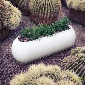 Ghiveci plante, Jardiniera de flori design decorativ modern pentru amenajari interioare si exterioare, KANNELLONI PLANTER 51024R Vondom