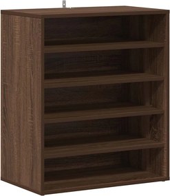 vidaXL Pantofar, stejar maro, 60x35x70 cm, lemn prelucrat