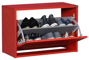 Pantofar Bancuta hol Adore Ottoman capacitate 6 perechi incaltaminte, 60 x 42 x 30 cm