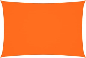 vidaXL Parasolar, portocaliu, 3x5 m, țesătură oxford, dreptunghiular
