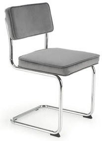 Scaun de bucaterie Neely, gri