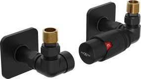 Mexen G00 set de termostat axial cu masco S, negru - W903-900-909-70