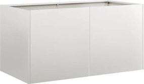 vidaXL Jardinieră 80x40x40 cm oțel inoxidabil