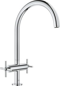 Baterie bucatarie Grohe Atrio crom dubla comanda