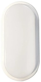 Aplica LED de perete sau tavan cu protectie IP54 Cuba Energy Oval 2019181001 NL