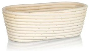 Banquet Coș oval pentru dospire pâine Natural 26 x13 x 9 cm, clasic