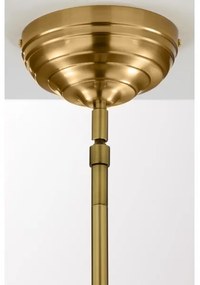 Pendul pe tijă PLATINO Jupiter 2073 1xE27/15W/230V verde/auriu