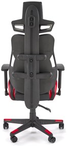 Scaun de birou Nitro negru/rosu H137 cm