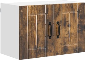 vidaXL Dulap suspendat de bucătărie Stejar fumuriu 60 x 31 x 40 cm