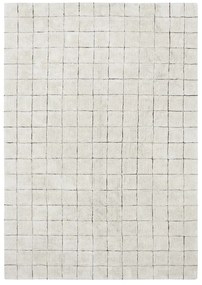 Covor crem lavabil/țesut manual din bumbac 170x240 cm Mosaic – Lorena Canals