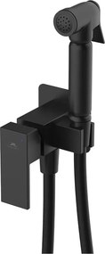 Dus igienic cu baterie Rubineta Modena monocomanda finisaj negru mat