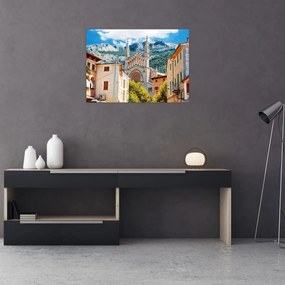 Tablou pe sticlă - Sóller, Mallorca (70x50 cm)