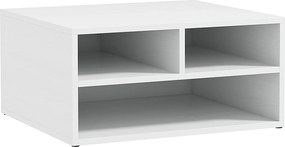 HOMCOM Suport pentru Imprimantă cu 2 Niveluri, 47x40x27.5 cm, Alb | Aosom Romania