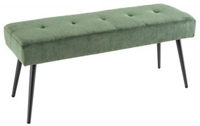 Bancheta tapitata design modern Boutique 100cm, verde