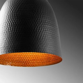 Pendul pe cablu TATTOO 1xE27/40W/230V, Ø 20 cm, negru