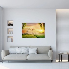 Tablou - Piramide (90x60 cm)