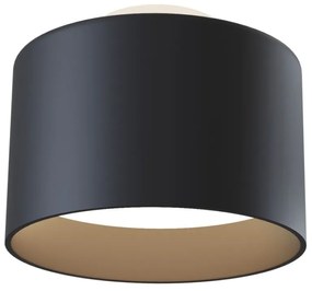 Spot LED aplicat design tehnic Planet negru