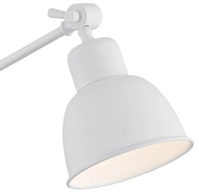 Veioza / Lampa reglabila stil industial EUFRAT alba
