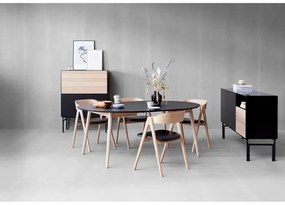 Masă de dining rotundă extensibilă ø 135 cm Meza – Hammel Furniture