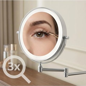 Oglinda LED Glow crom