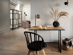 Veioza, Lampa de masa metal maro inchis Nimes