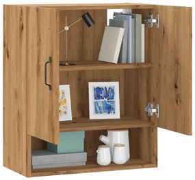 vidaXL Dulap de perete, Stejar artizanal, 60x31x70 cm, lemn compozit