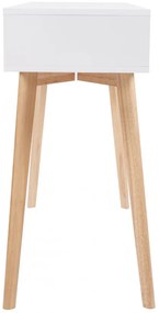 Consola Megan Alb / Albastru / Lemn