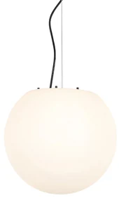 Lampă modernă suspendată pentru exterior alb 35 cm IP65 - Nura
