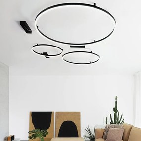 Lustra LED aplicata design circular ORACLE SLIM PL D050 ROUND 3000K ON-OFF OT