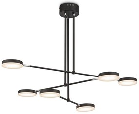 Lustra LED design tehnic Fad negru MYMOD070PL-L38B3K