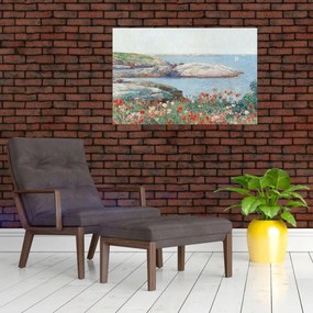 Tablou - Childe Hassam, Poppies,  Isles of Shoals, reproducere (90x60 cm)