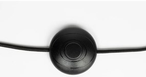 Lampadar negru cu abajur textil (înălțime 158 cm) Jaylee – White Label