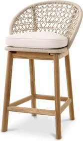 Scaun de bar pentru exterior sau interior design LUX Counter Trinity