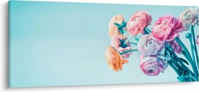 Tablou - Flori în vază (120x50 cm)