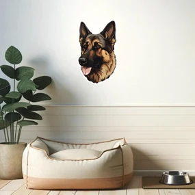 PIPPER. Autocolant Ciobănesc german mărimea: 60cm