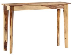 282853 vidaXL Masă consolă, 110x35x76 cm, lemn masiv de sheesham