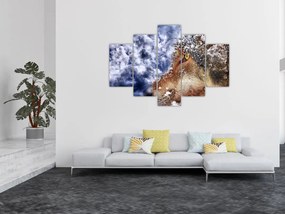 Tablou cu lup (150x105 cm)