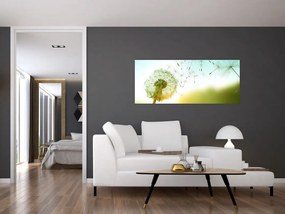 Tablou - Păpădia în vânt (120x50 cm)