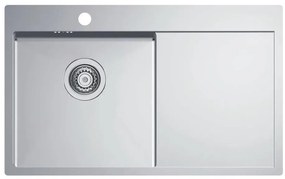 Chiuvetă de bucătărie ALVEUS 1124384 QUARTO 78x48 cm crom