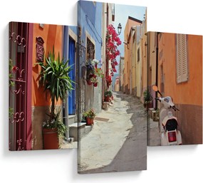 Tablou cu strada din Sardinia (90x60 cm)