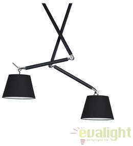 Lustra directionabila design modern ZYTA 2 S neagra